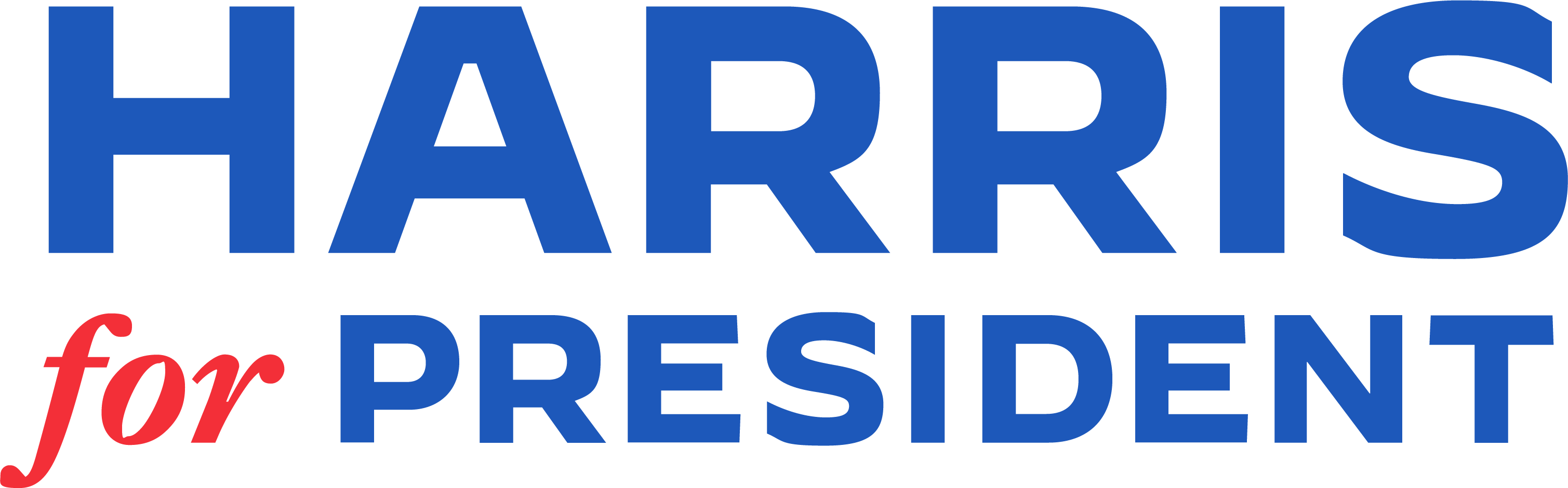 Harris for President logo